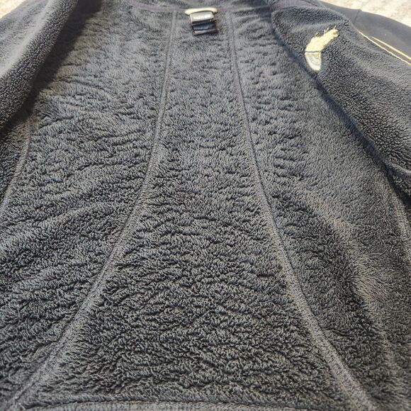 The North Face women's Morning Glory fleece jacket black gold UCF Saints size S - Picture 8 of 11